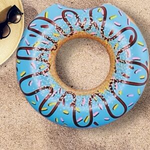 Blue Donut Swim Tube
